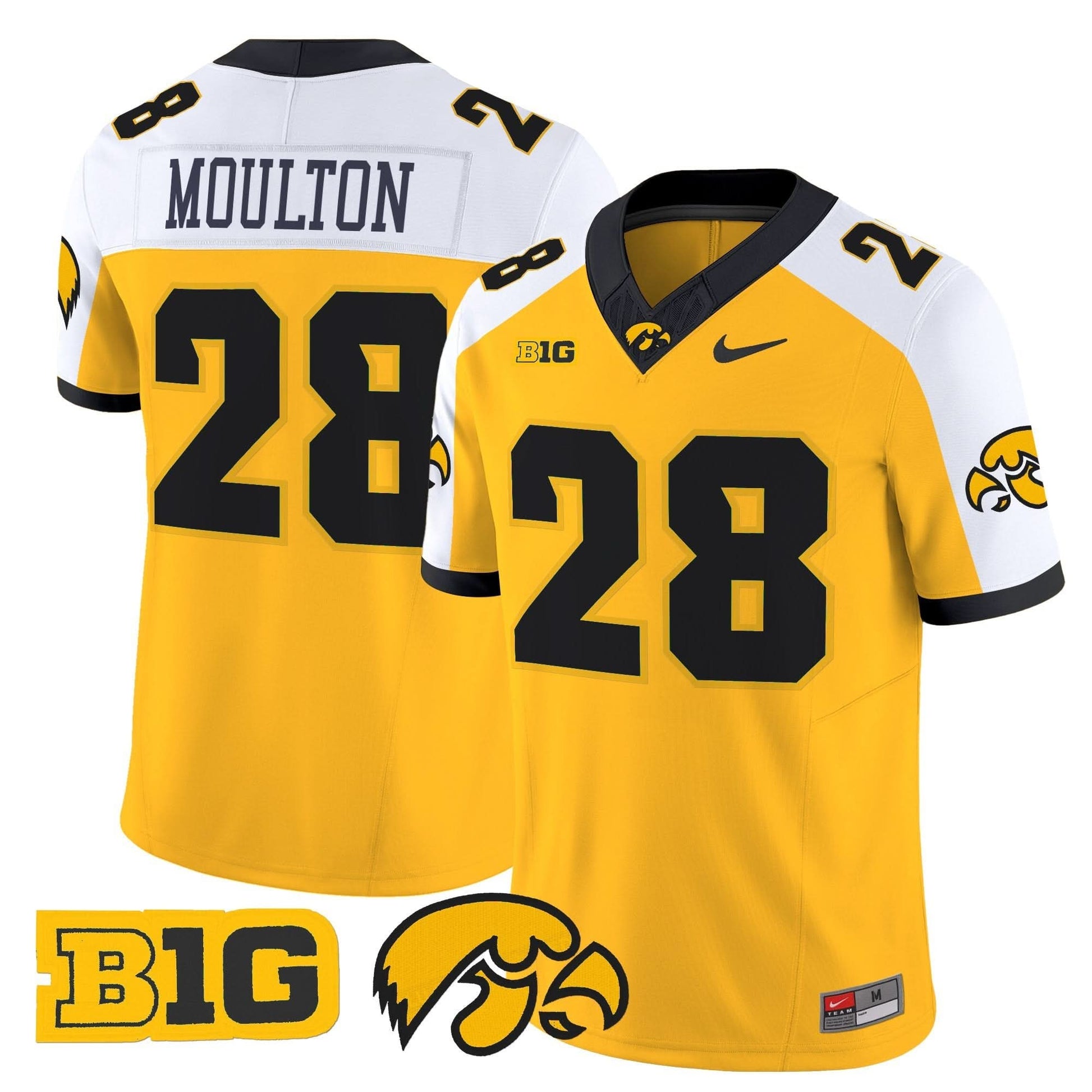 Men's Iowa Hawkeyes 2025 Vapor Limited Jersey - All Stitched
