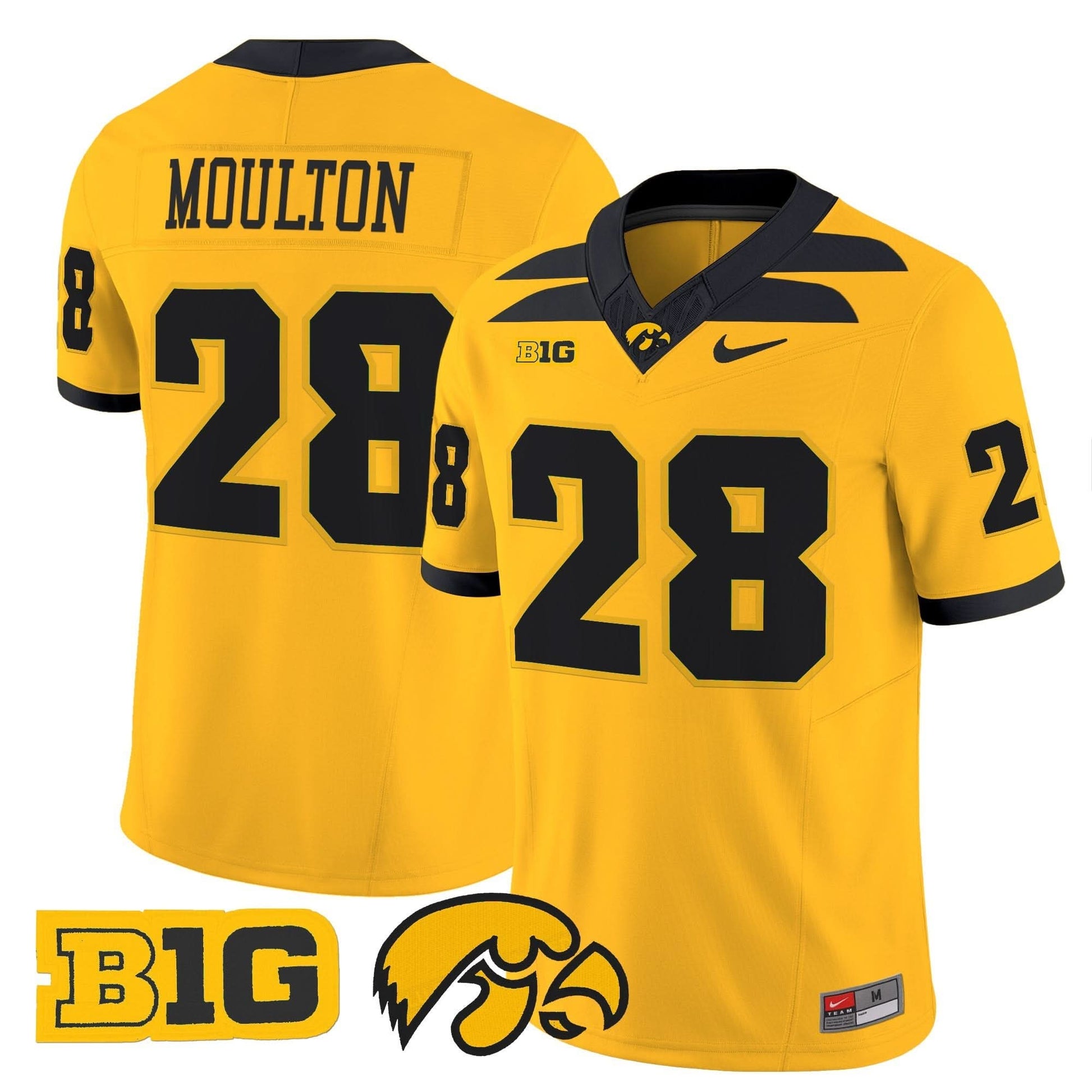 Men's Iowa Hawkeyes 2025 Vapor Limited Jersey - All Stitched