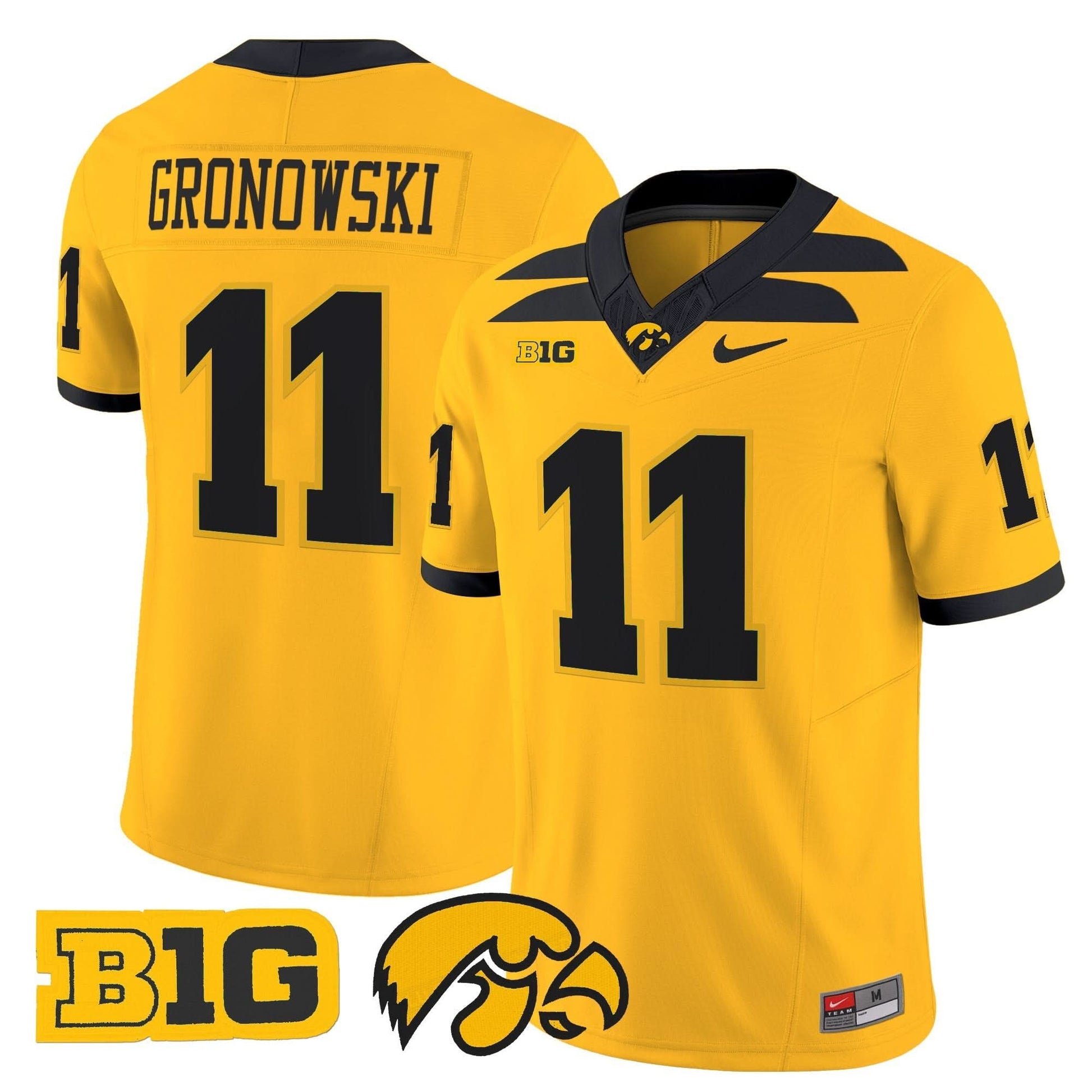 Men's Iowa Hawkeyes 2025 Vapor Limited Jersey - All Stitched