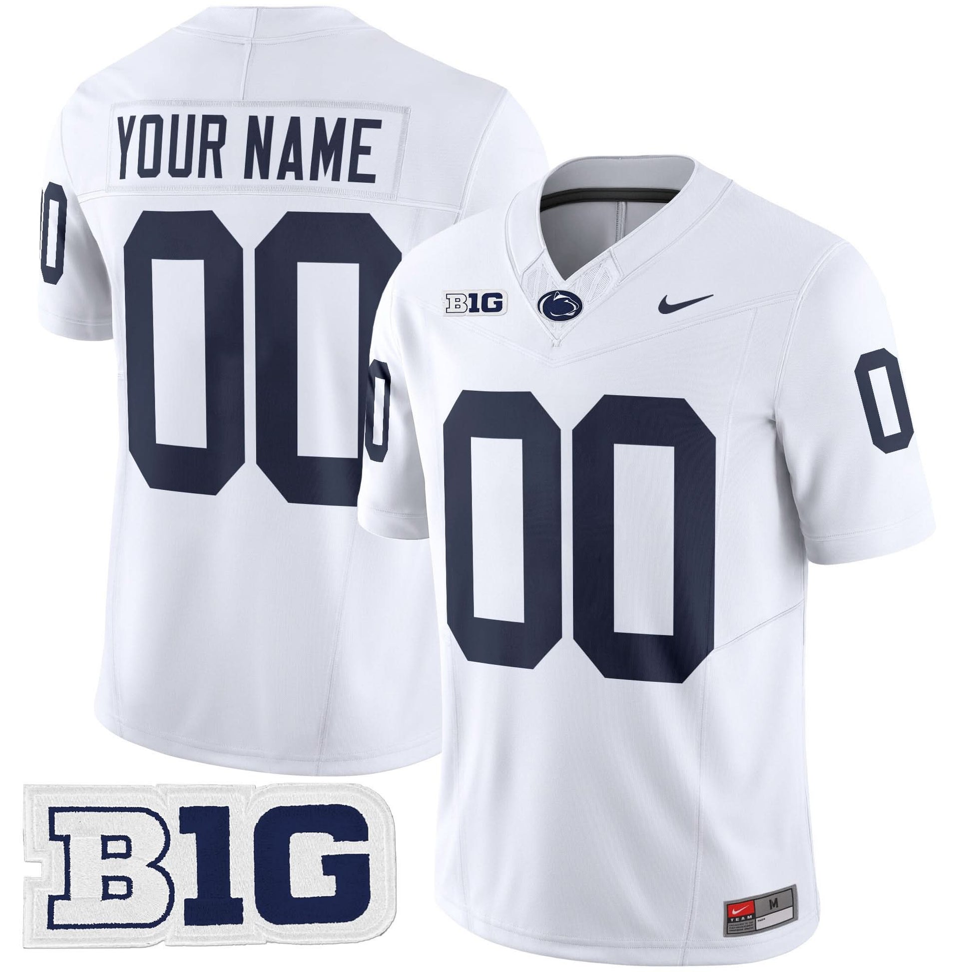 Penn State Nittany Lions 2025 Vapor Limited Custom Jersey - All Stitched