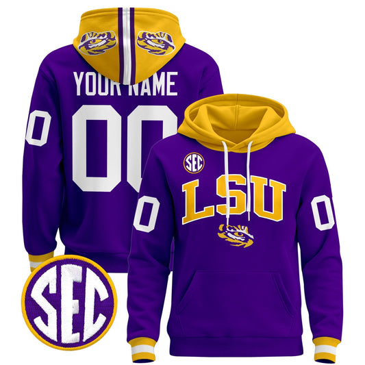 LSU Tigers 2025 Premium Custom Pullover Hoodie V2
