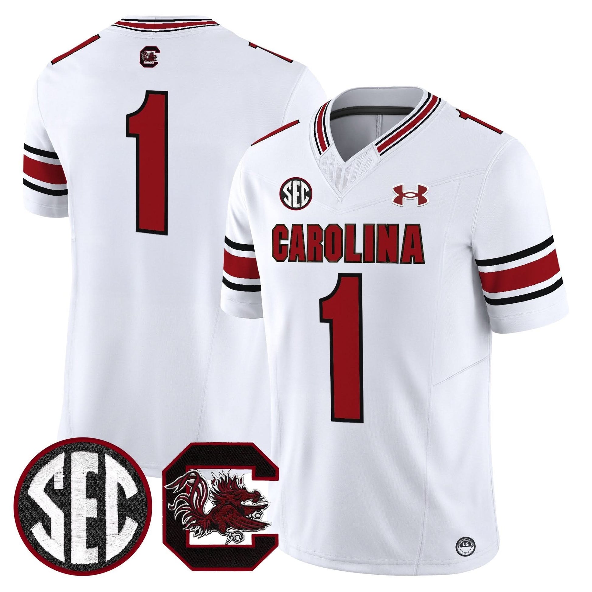 Men's South Carolina Gamecocks 2025 Vapor Limited Jersey - All Stitched