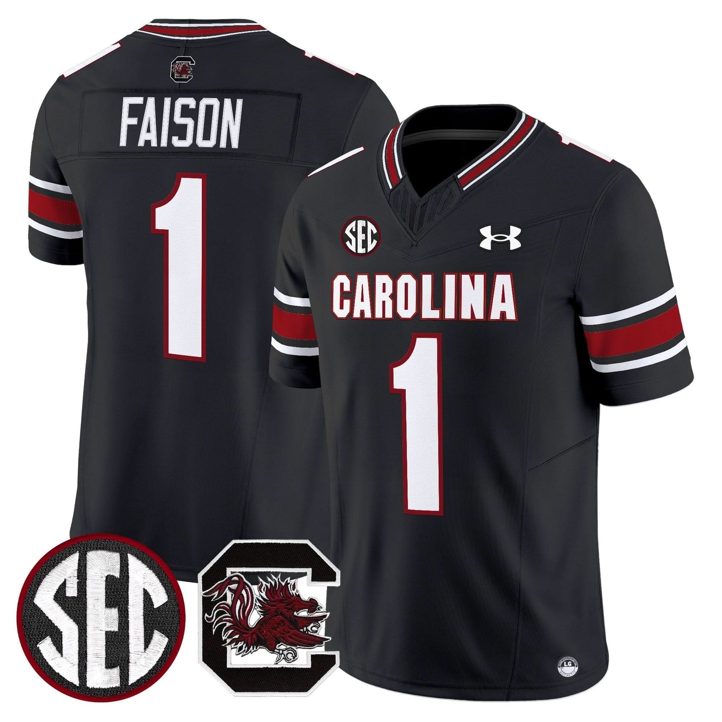 Men's South Carolina Gamecocks 2025 Vapor Limited Jersey - All Stitched