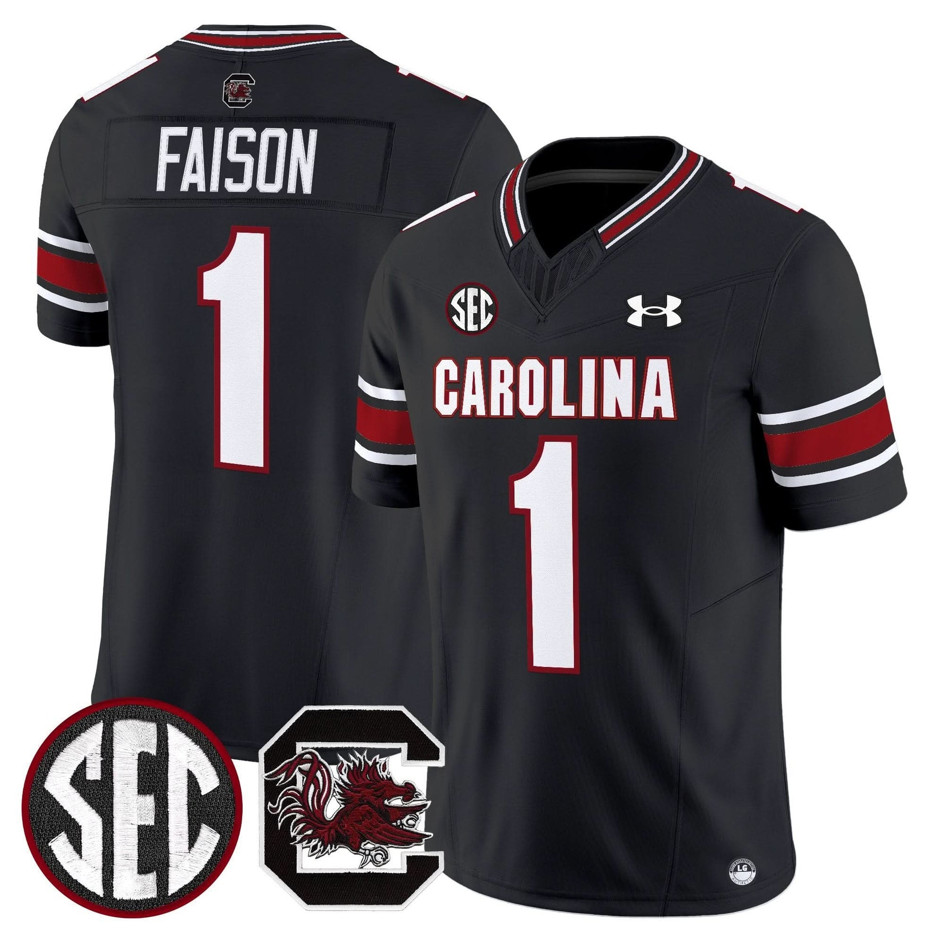 Men's South Carolina Gamecocks 2025 Vapor Limited Jersey - All Stitched