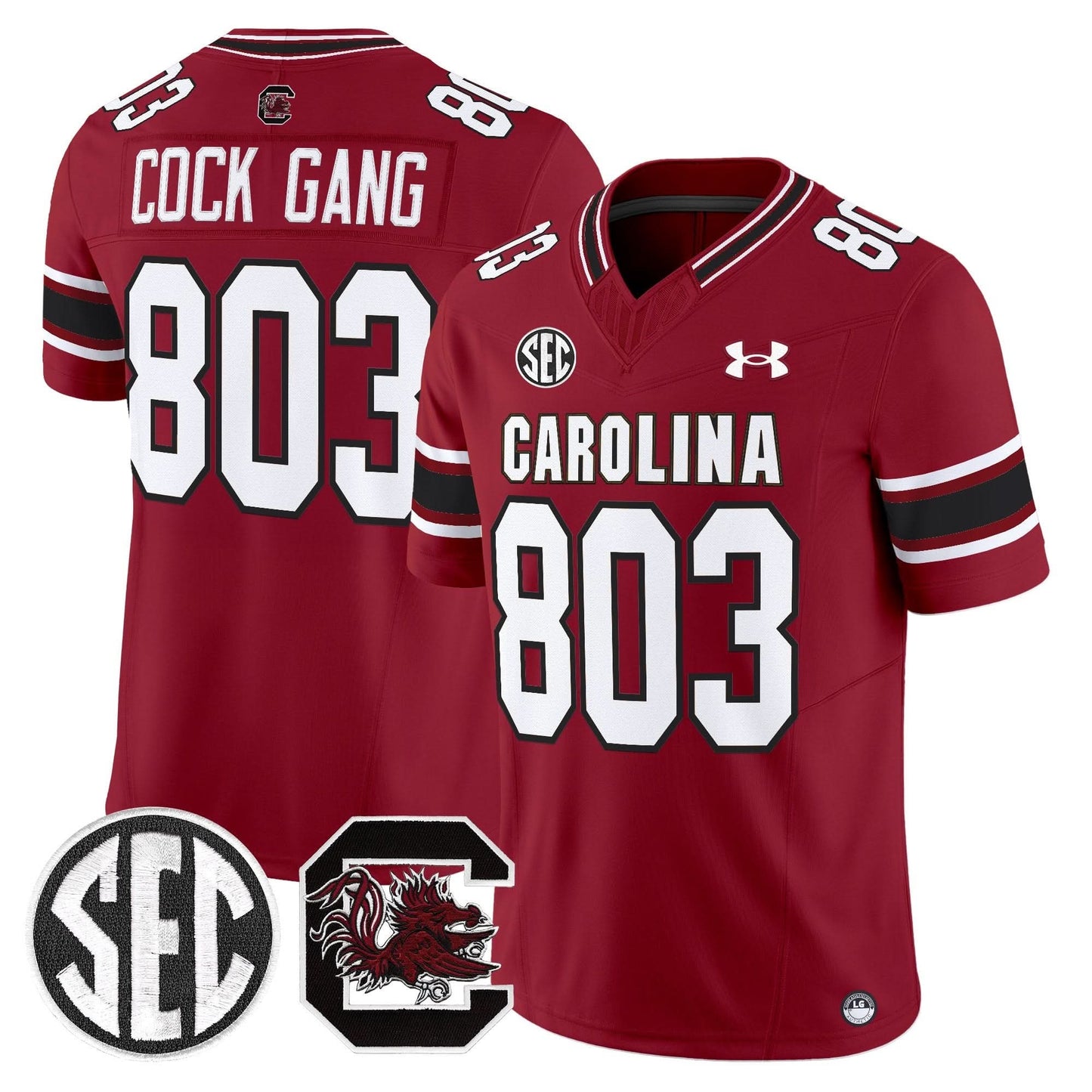 Men's South Carolina Gamecocks 2025 Vapor Limited Jersey - All Stitched