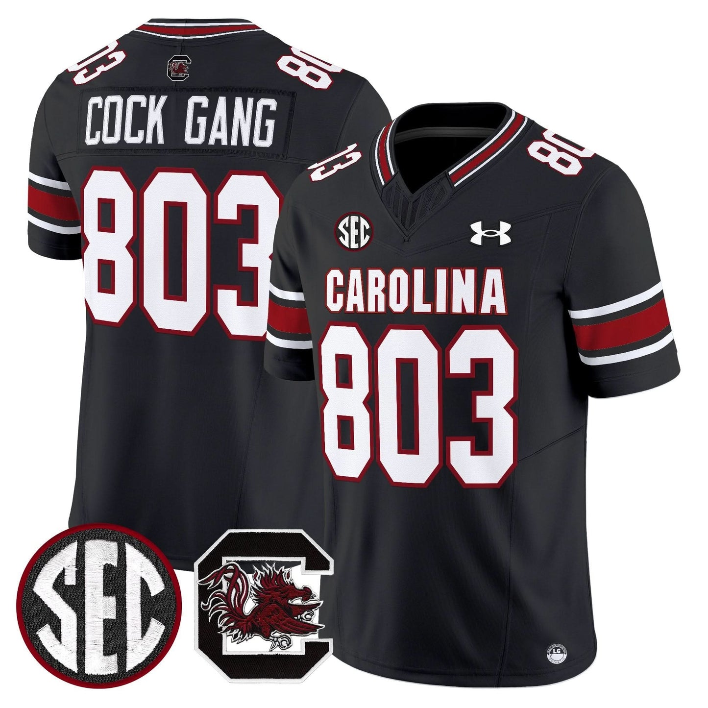 Men's South Carolina Gamecocks 2025 Vapor Limited Jersey - All Stitched