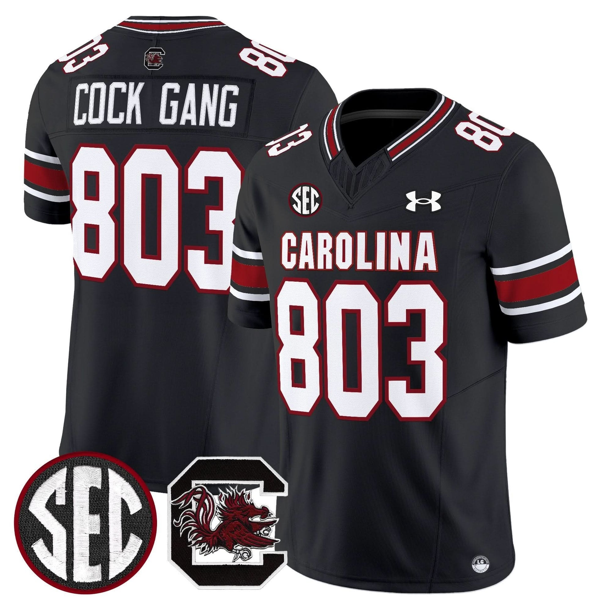 Men's South Carolina Gamecocks 2025 Vapor Limited Jersey - All Stitched