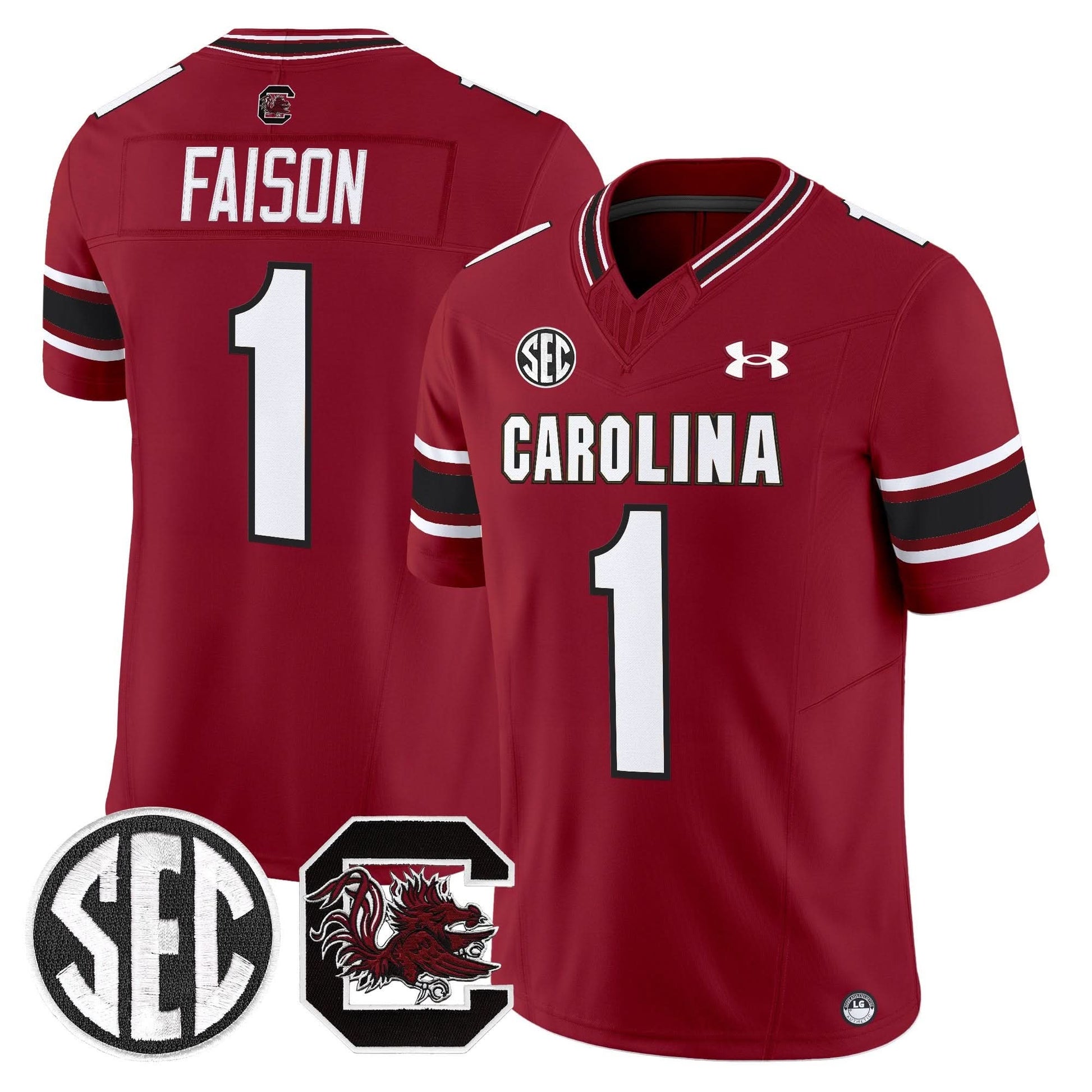 Men's South Carolina Gamecocks 2025 Vapor Limited Jersey - All Stitched