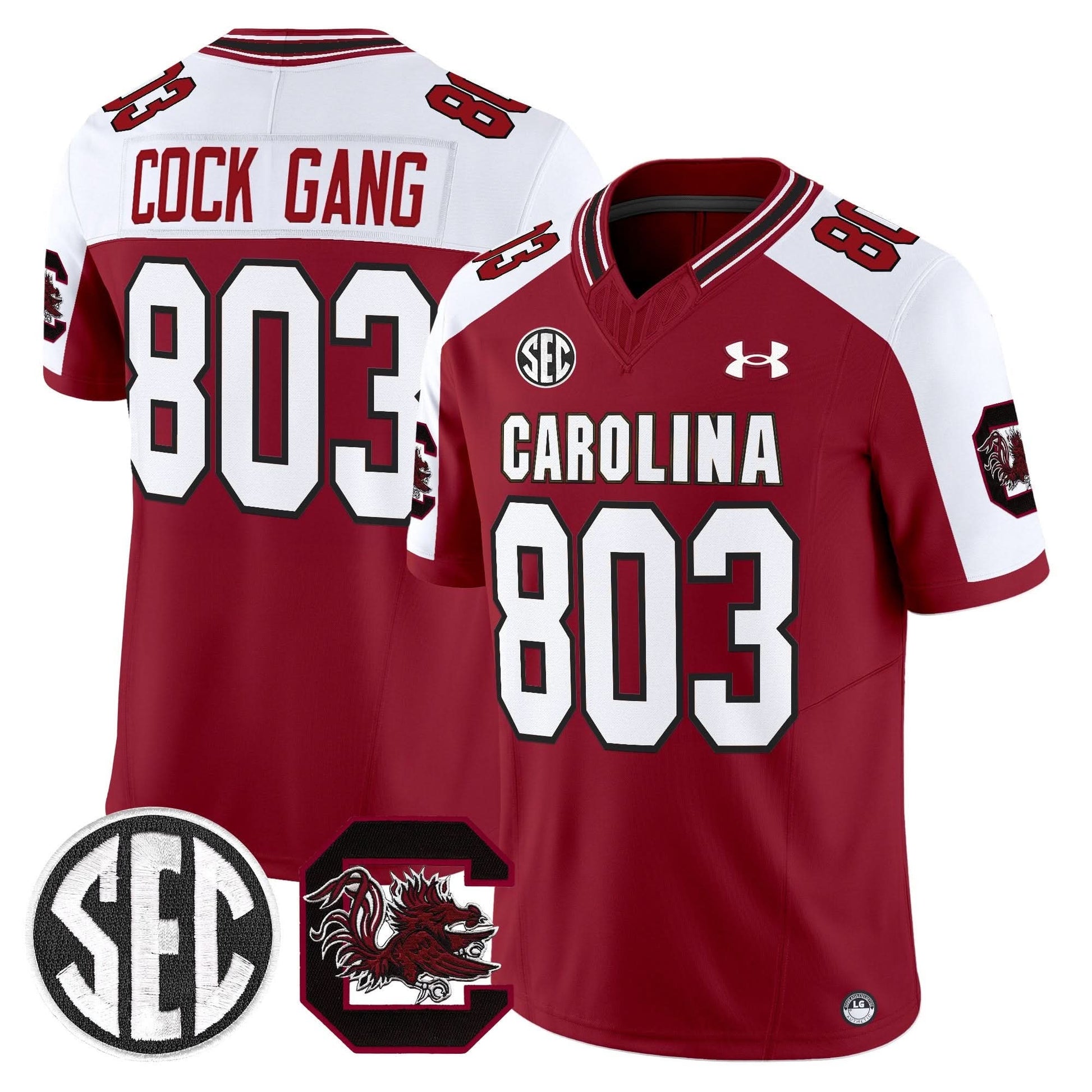 Men's South Carolina Gamecocks 2025 Vapor Limited Jersey - All Stitched