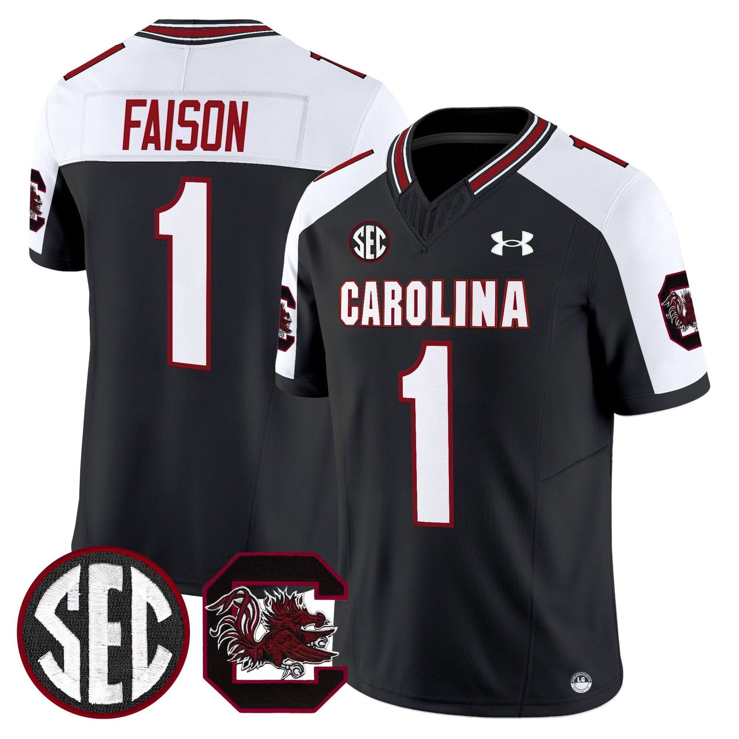 Men's South Carolina Gamecocks 2025 Vapor Limited Jersey - All Stitched
