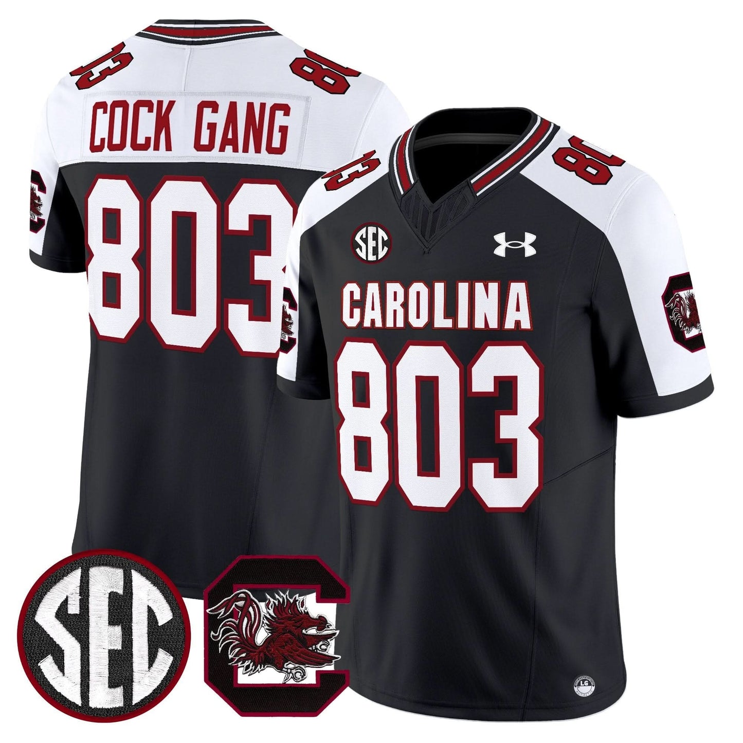 Men's South Carolina Gamecocks 2025 Vapor Limited Jersey - All Stitched