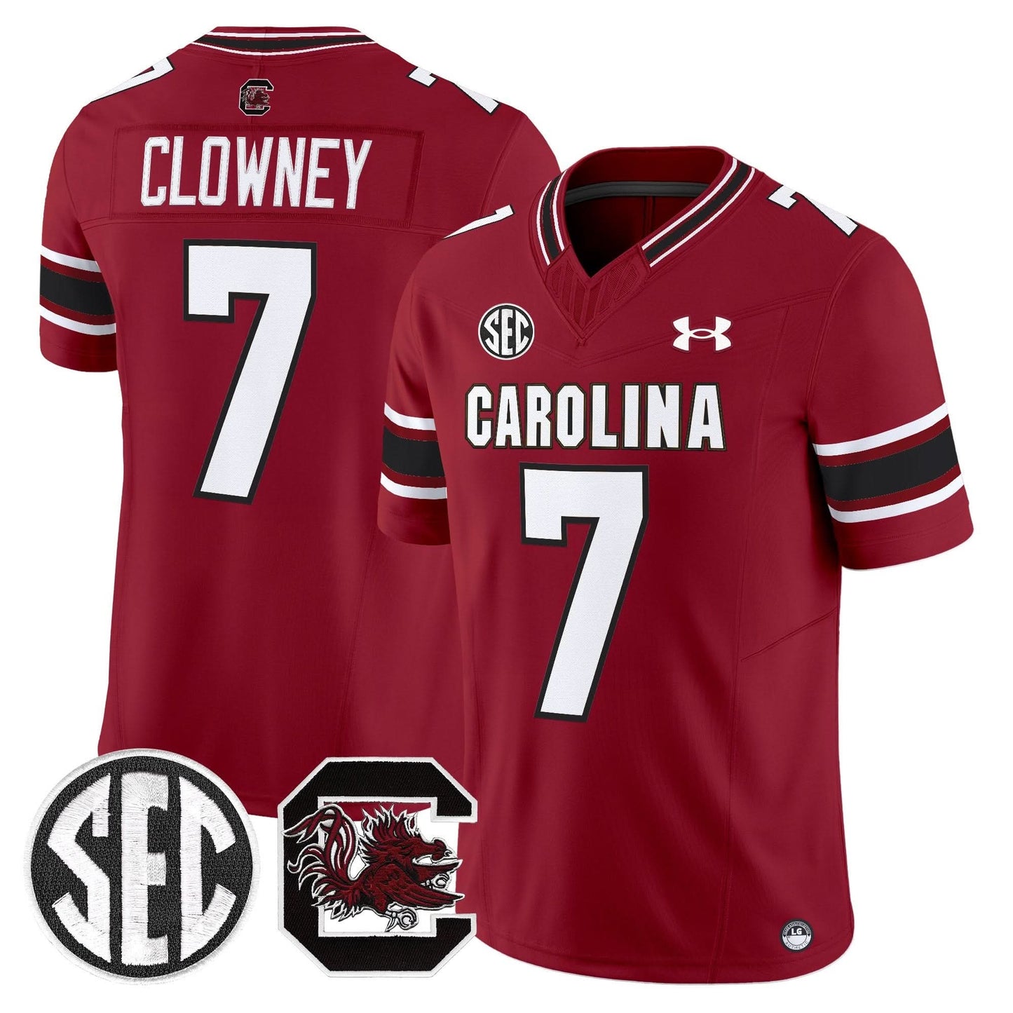 Men's South Carolina Gamecocks 2025 Vapor Limited Jersey - All Stitched
