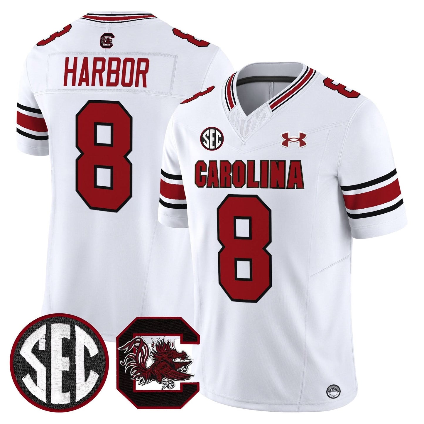 Men's South Carolina Gamecocks 2025 Vapor Limited Jersey - All Stitched