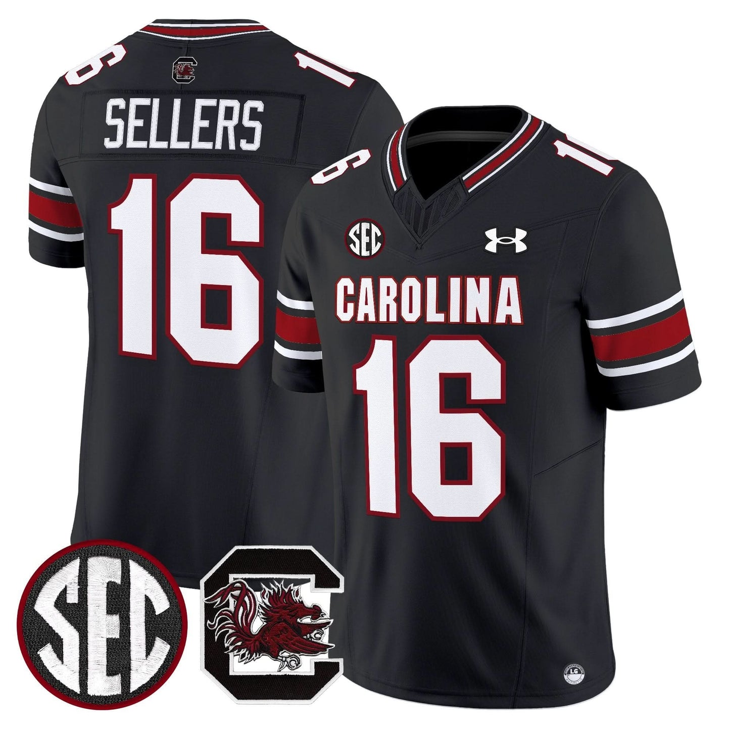 Men's South Carolina Gamecocks 2025 Vapor Limited Jersey - All Stitched