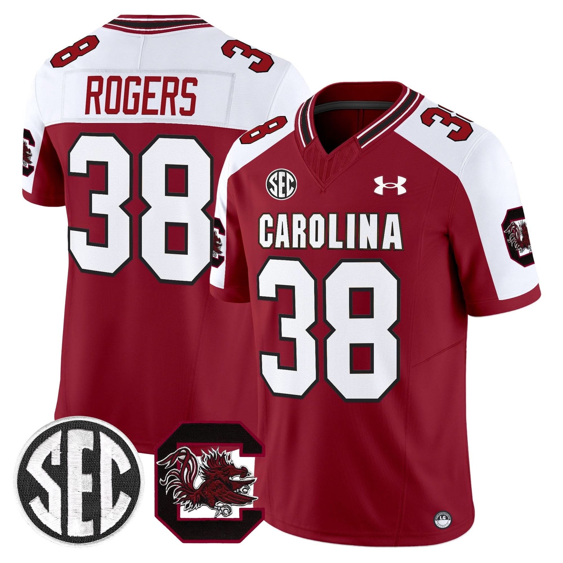 Men's South Carolina Gamecocks 2025 Vapor Limited Jersey - All Stitched