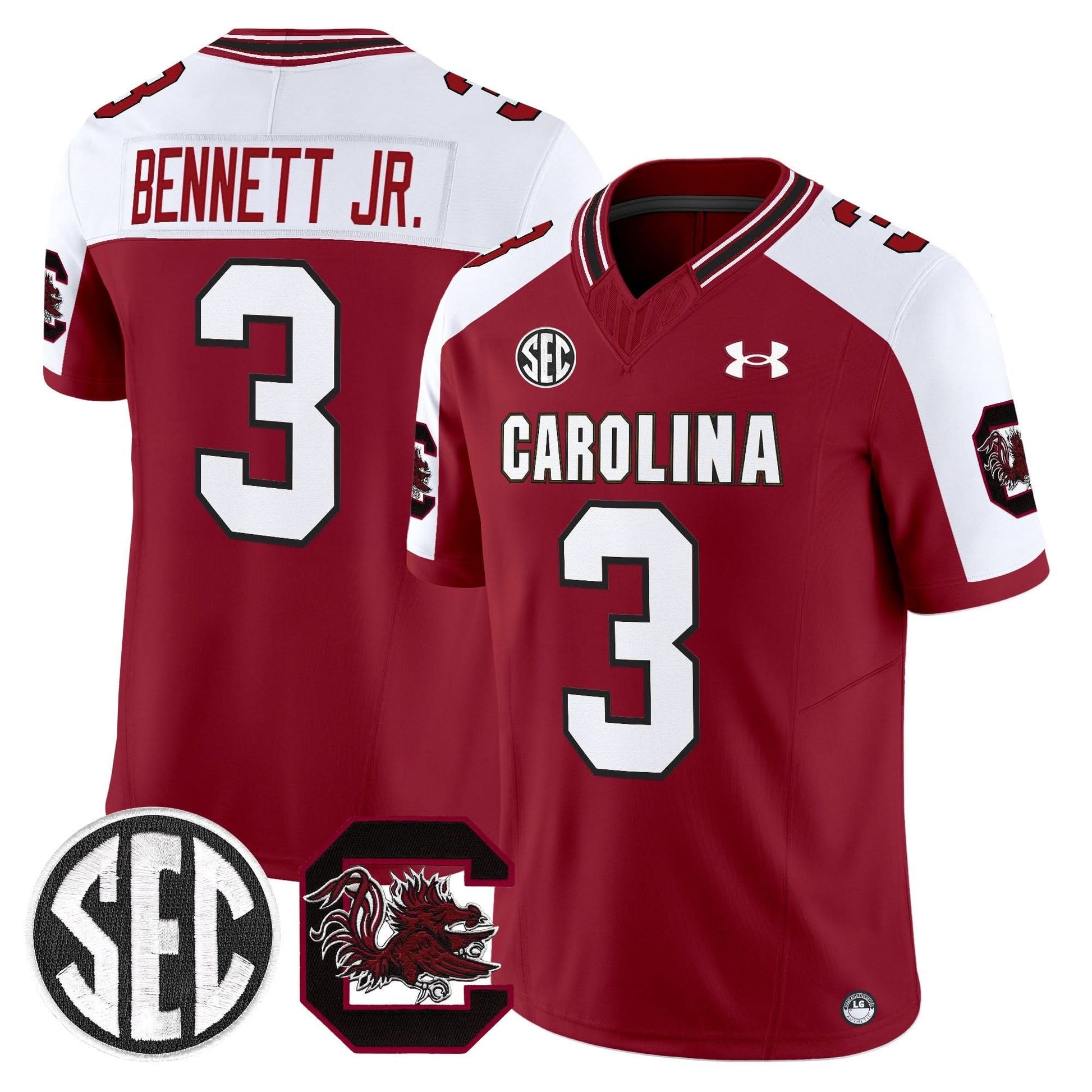 Men's South Carolina Gamecocks 2025 Vapor Limited Jersey - All Stitched