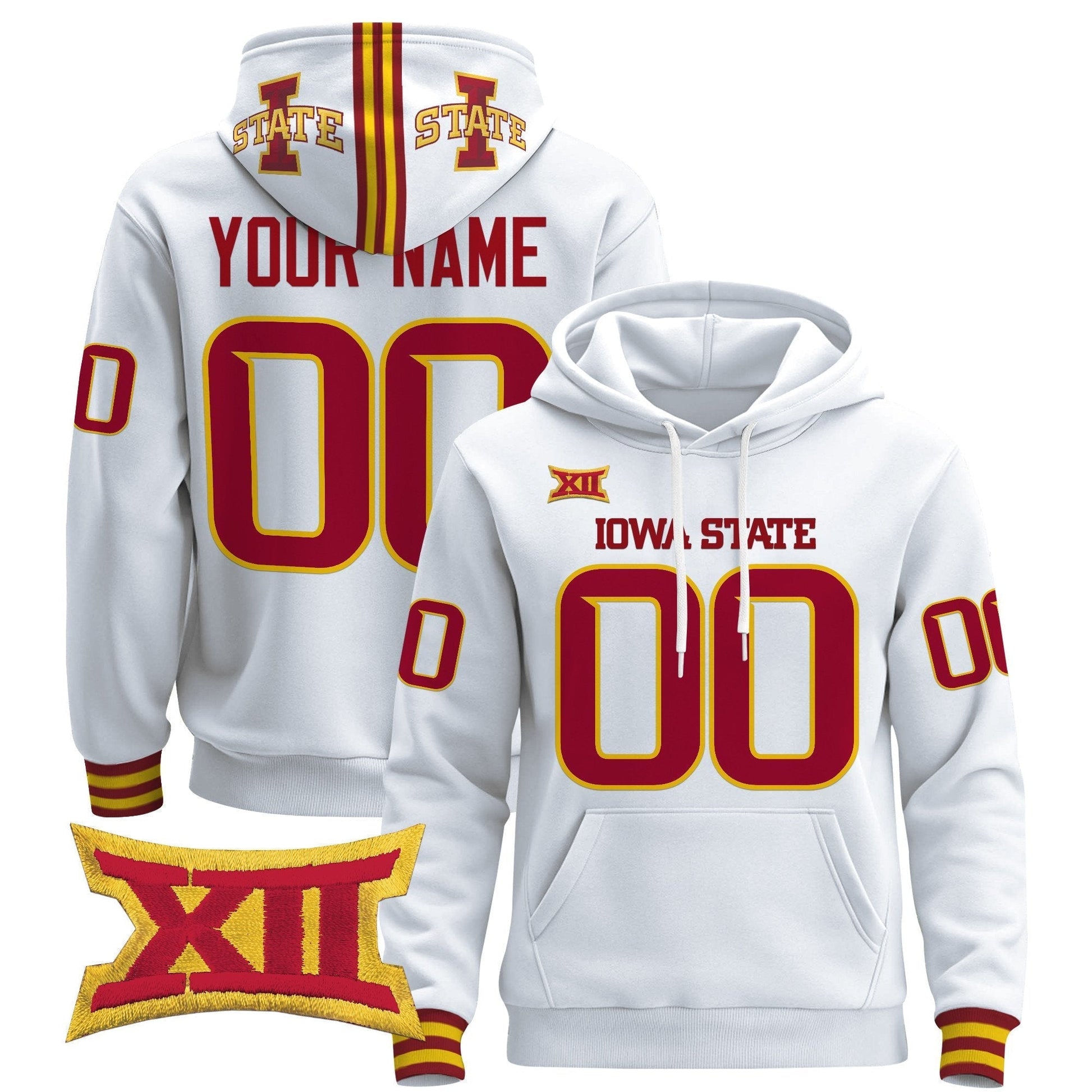 Iowa State Cyclones 2025 Premium Custom Pullover Hoodie