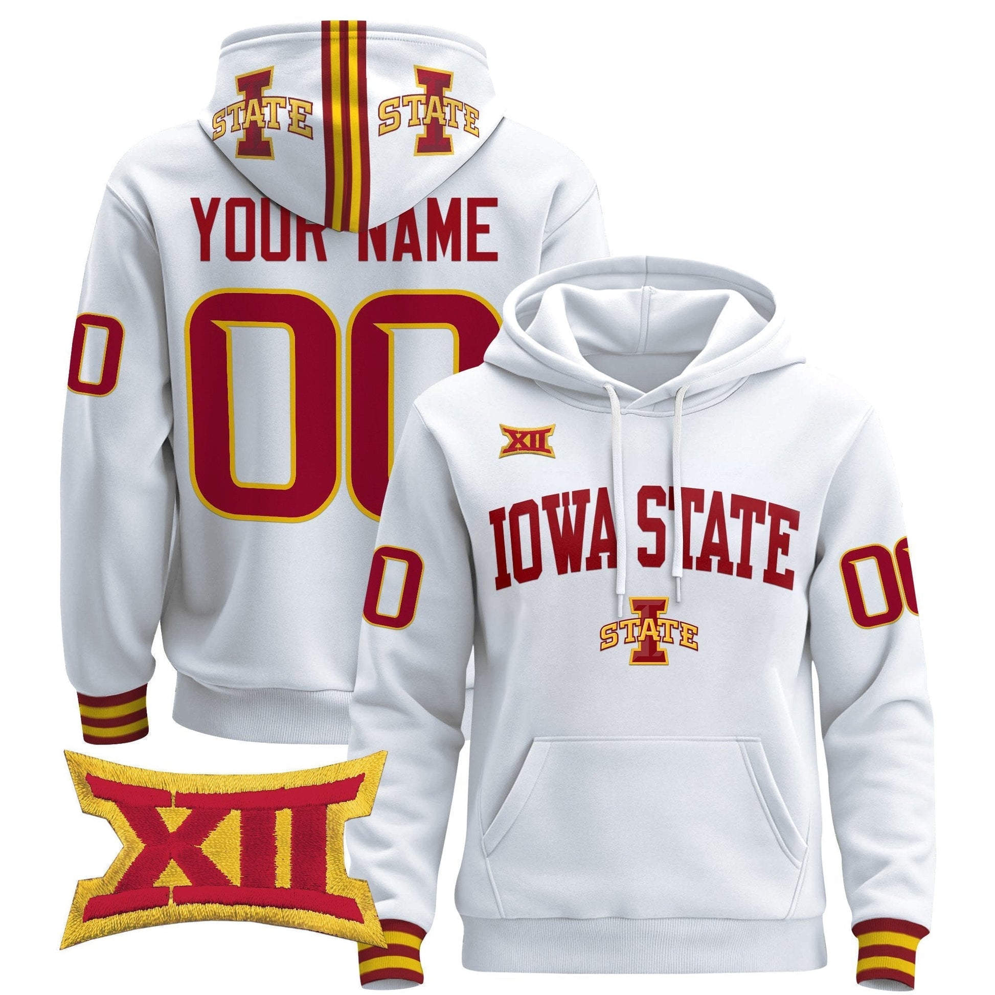 Iowa State Cyclones 2025 Premium Custom Pullover Hoodie V2
