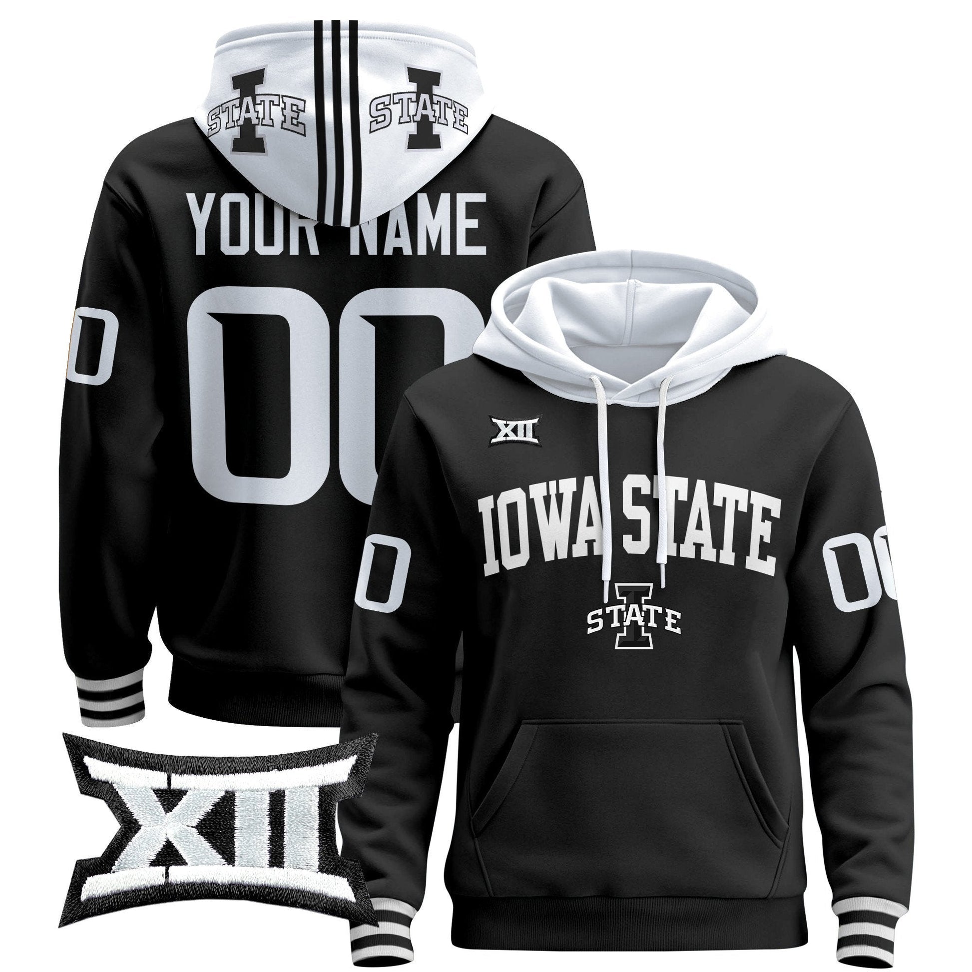 Iowa State Cyclones 2025 Premium Custom Pullover Hoodie V2