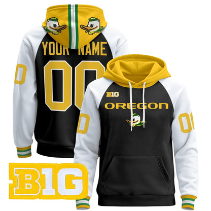 Oregon Ducks 2025 Premium Custom Pullover Hoodie V3