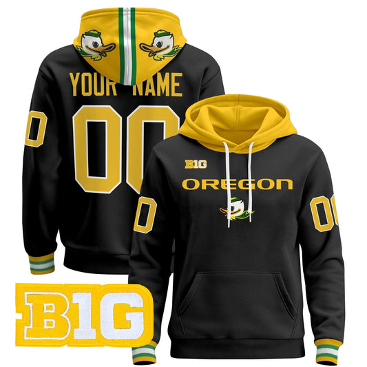 Oregon Ducks 2025 Premium Custom Pullover Hoodie V3