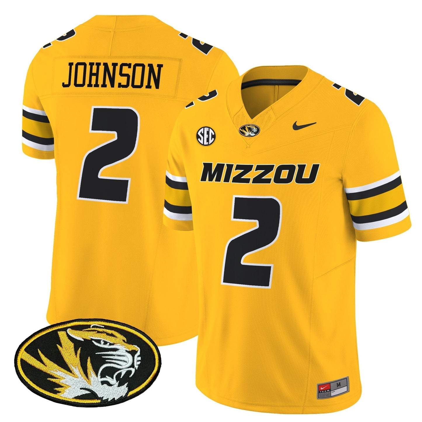 Men's Missouri Tigers 2025 Vapor Limited Jersey - All Stitched