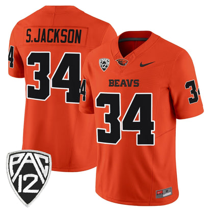 Men's Oregon State Beavers 2025 Vapor Limited Jersey - All Stitched