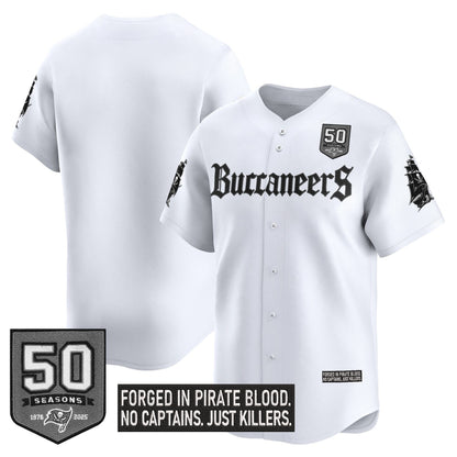 Men's Tampa Bay Buccaneers 'Gothic Pirate Shadows Edition' Vapor Baseball Jersey - All Stitched