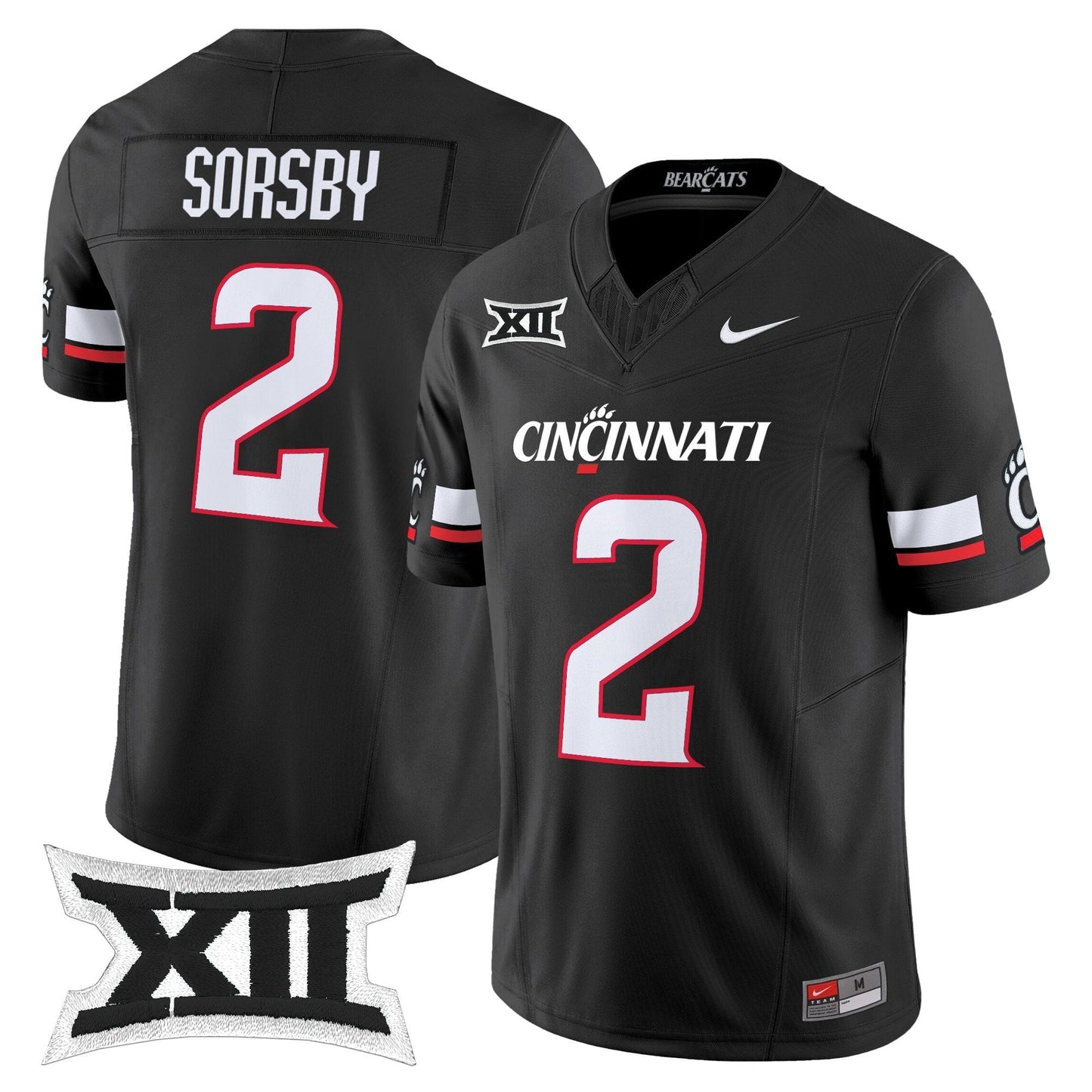 Men's Cincinnati Bearcats 2025 Vapor Limited Jersey - All Stitched