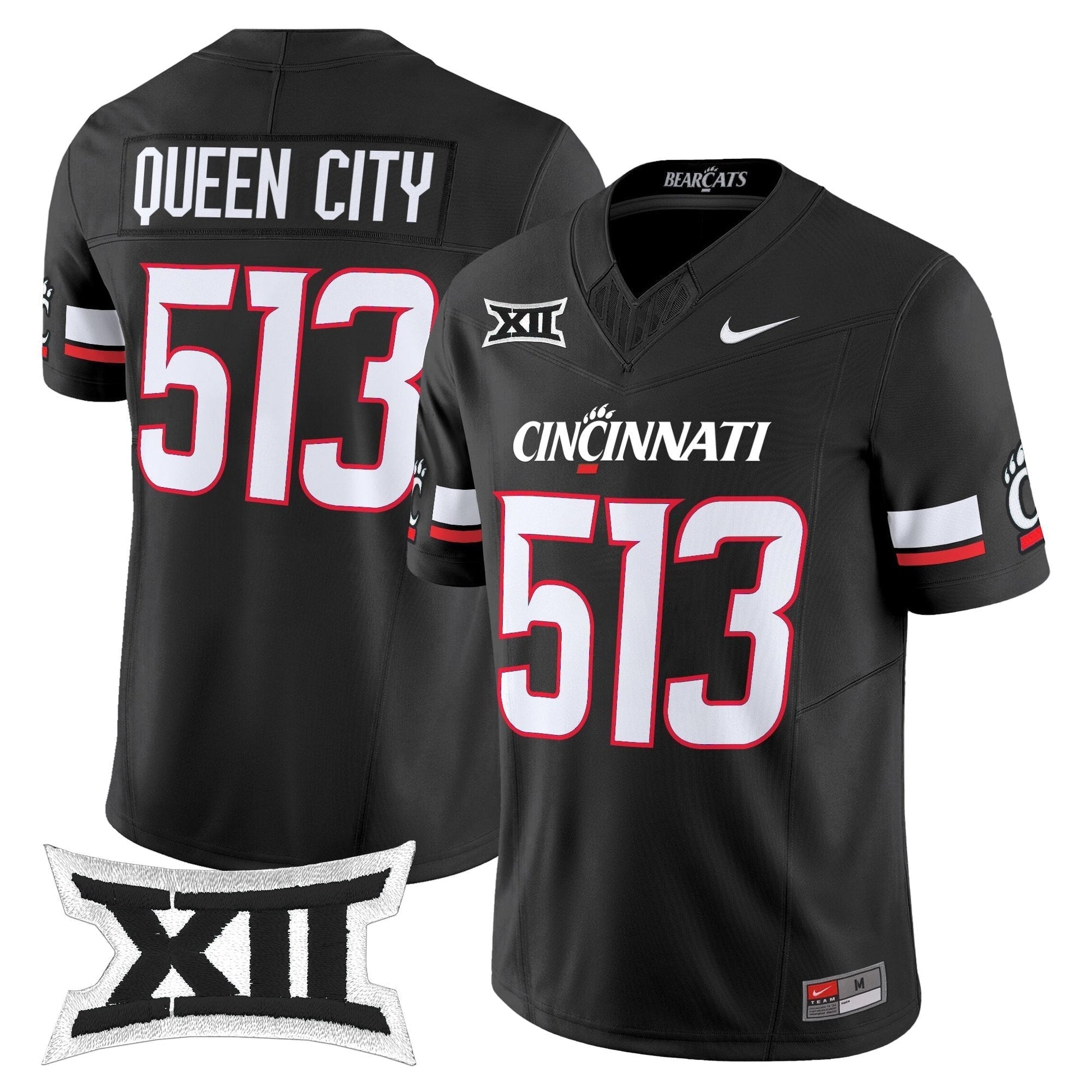 Men's Cincinnati Bearcats 2025 Vapor Limited Jersey - All Stitched