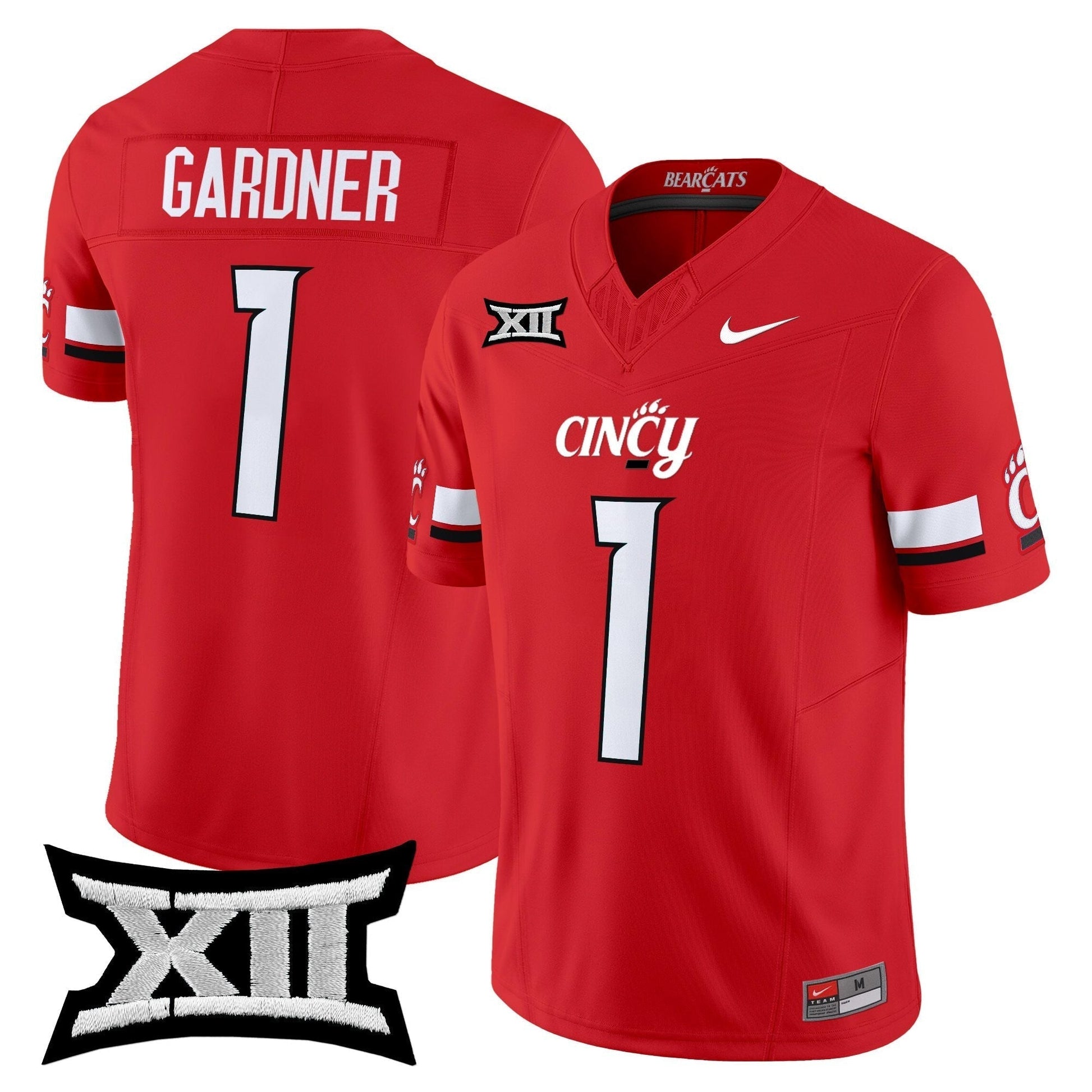 Men's Cincinnati Bearcats 2025 Vapor Limited Jersey - All Stitched