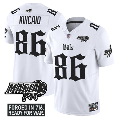 Men's Buffalo Bills 'Gothic Cold Front Edition' Vapor Limited Jersey V2 - All Stitched