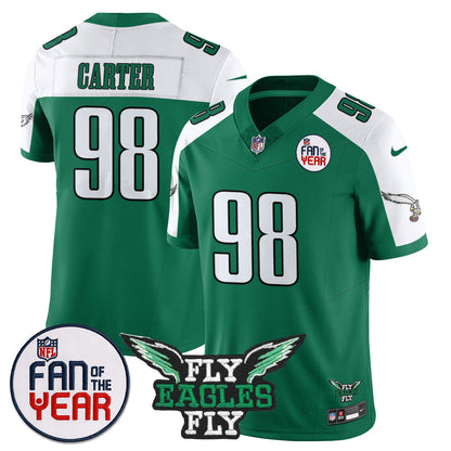 Men's Philadelphia Eagles "Fan Of The Year" Jersey - All Stitched