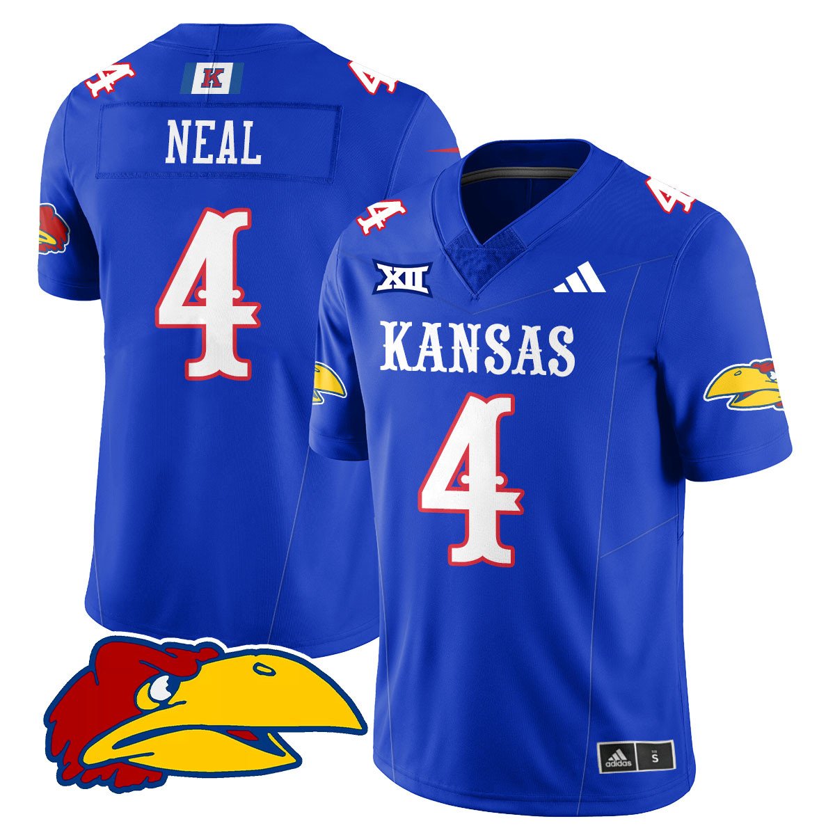Men's Kansas Jayhawks Football 2025 Limited Jersey - All Stitched
