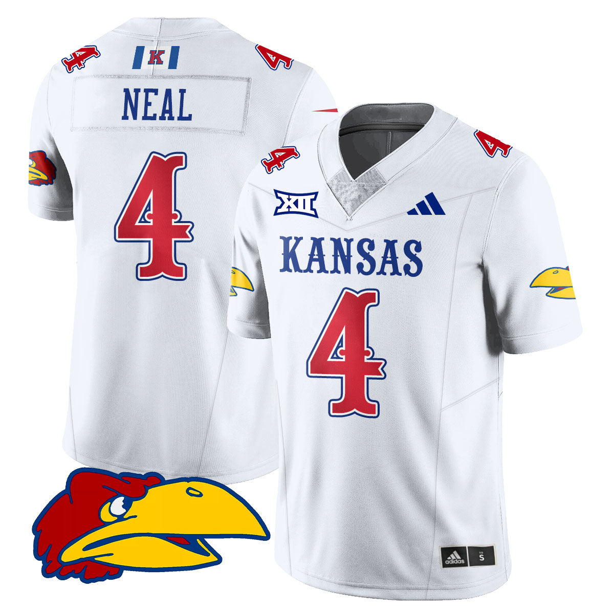 Kansas Jayhawks Football 2025 Limited Jersey - All Stitched