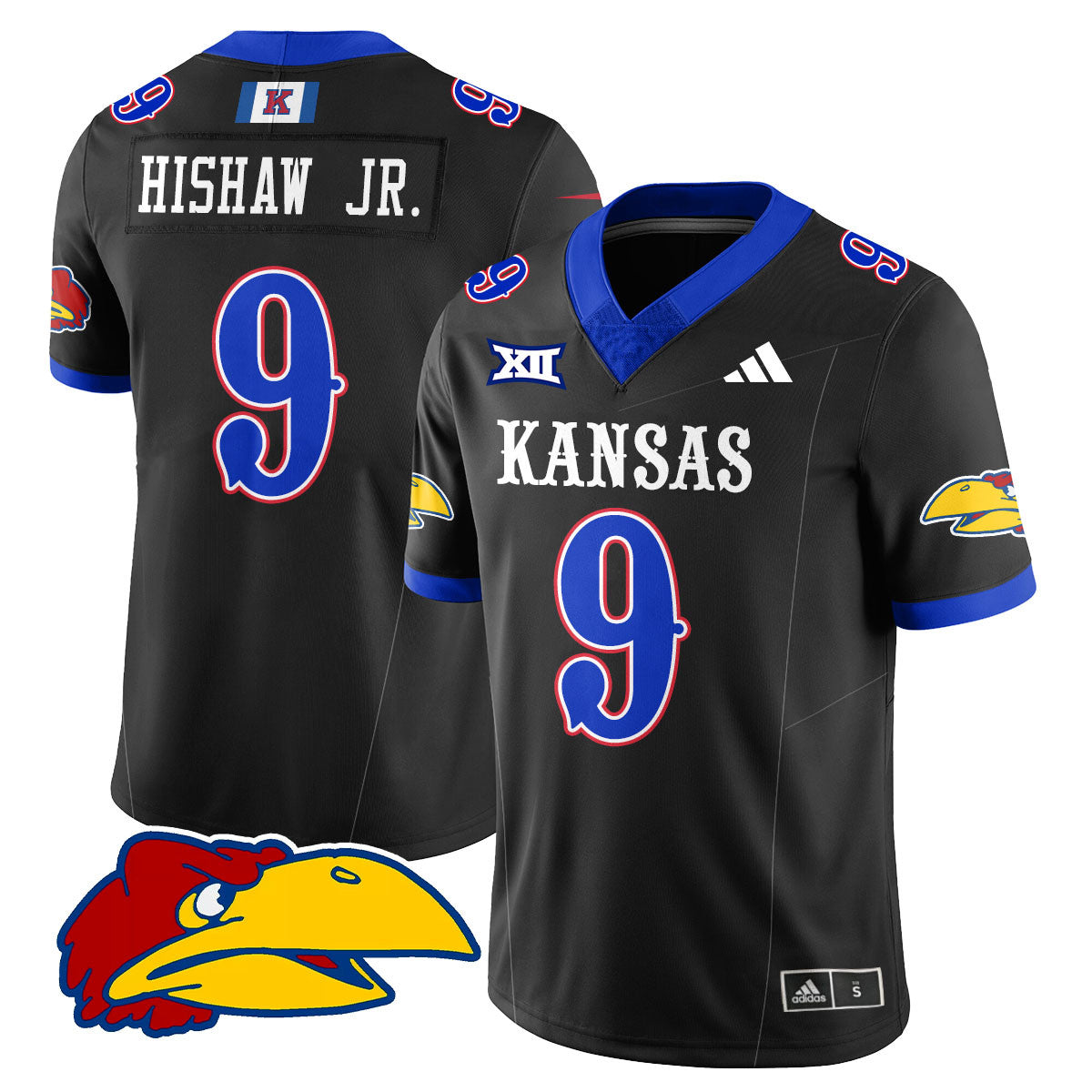 Men's Kansas Jayhawks Football 2025 Limited Jersey - All Stitched