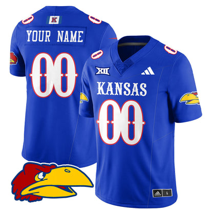 Men's Kansas Jayhawks Football 2025 Limited Jersey - All Stitched