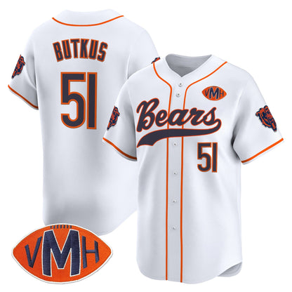 Men's Chicago Bears 2025 Vapor Baseball Jersey - All Stitched