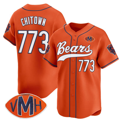Men's Chicago Bears 2025 Vapor Baseball Jersey - All Stitched