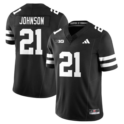 Nebraska Football 2025 "Blackout" Jersey - All Stitched