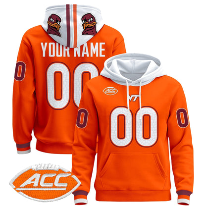 Virginia Tech Hokies 2025 Premium Custom Pullover Hoodie