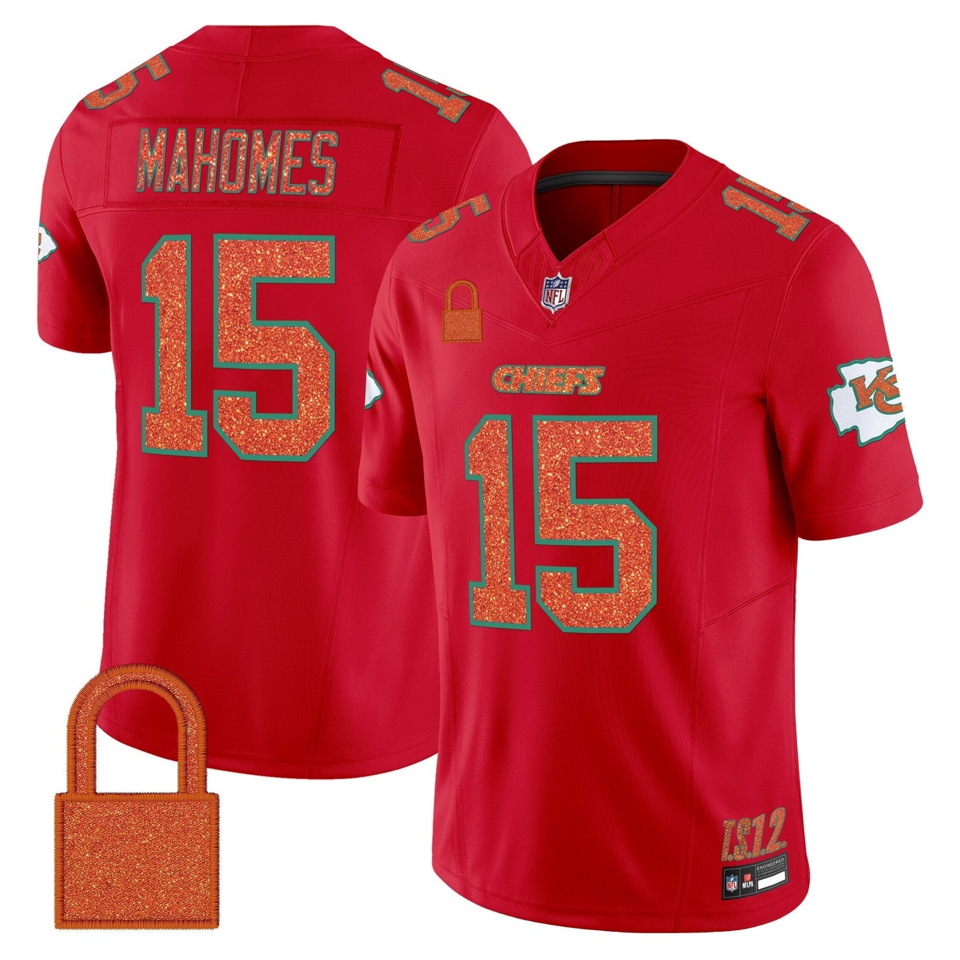 Men's Kansas City Chiefs 'Taylor Swift - TS12 - The Life of a Showgirl' Vapor Limited Jersey - All Stitched