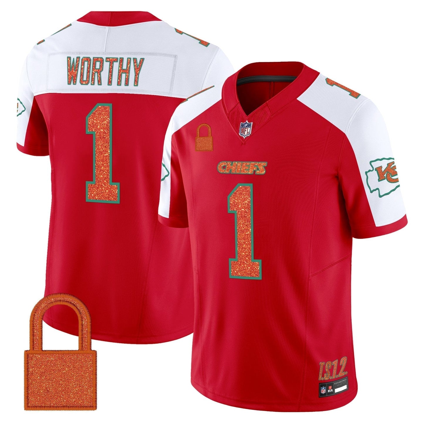 Men's Kansas City Chiefs 'Taylor Swift - TS12 - The Life of a Showgirl' Vapor Limited Jersey - All Stitched
