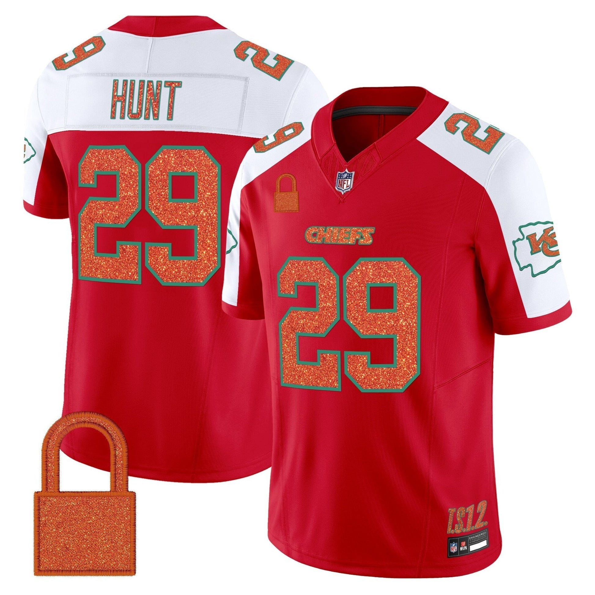 Men's Kansas City Chiefs 'Taylor Swift - TS12 - The Life of a Showgirl' Vapor Limited Jersey - All Stitched