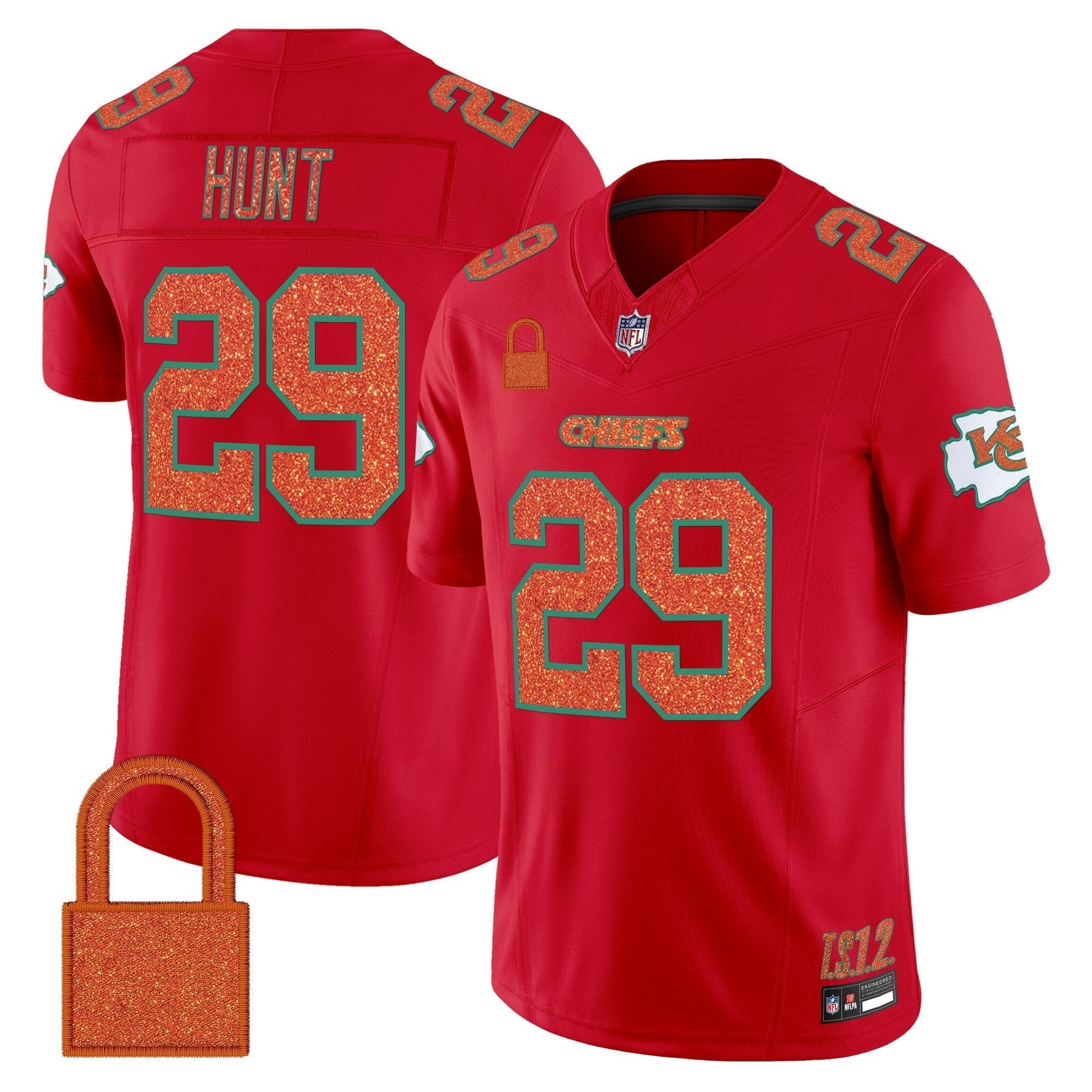 Men's Kansas City Chiefs 'Taylor Swift - TS12 - The Life of a Showgirl' Vapor Limited Jersey - All Stitched