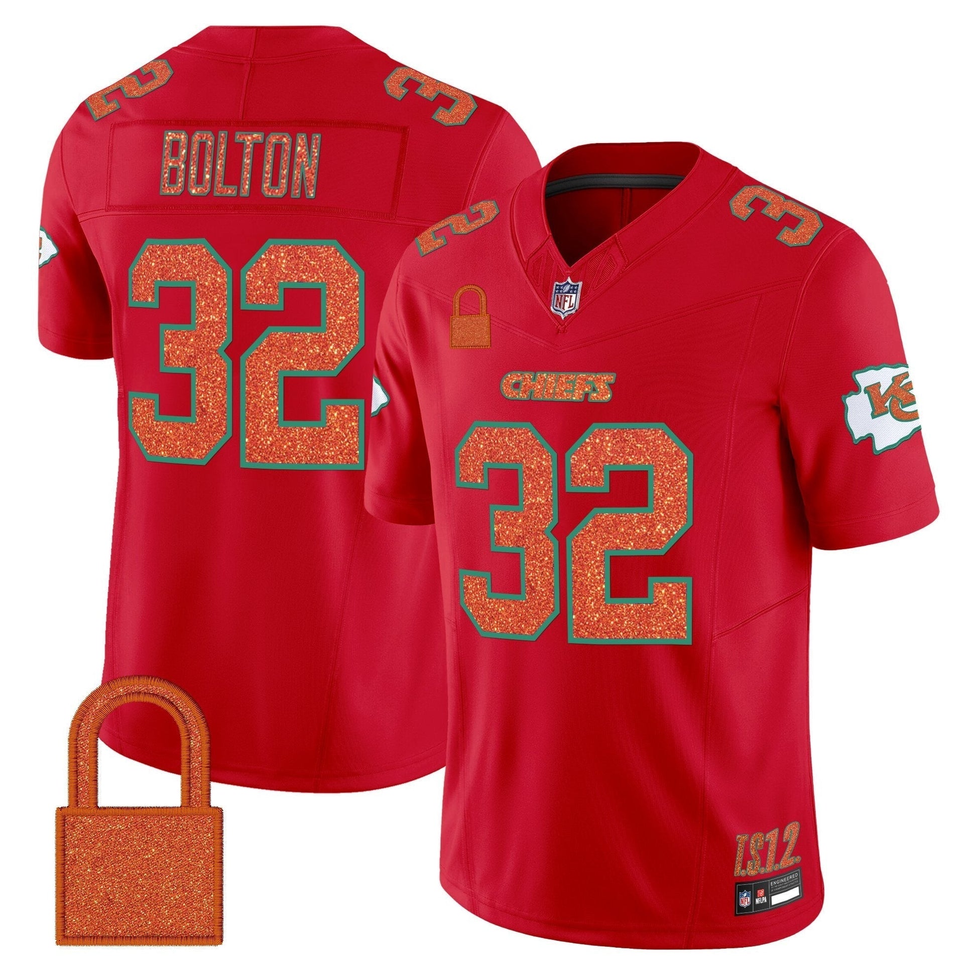 Men's Kansas City Chiefs 'Taylor Swift - TS12 - The Life of a Showgirl' Vapor Limited Jersey - All Stitched