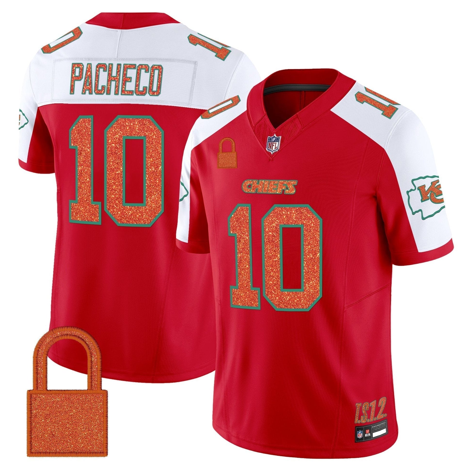 Men's Kansas City Chiefs 'Taylor Swift - TS12 - The Life of a Showgirl' Vapor Limited Jersey - All Stitched