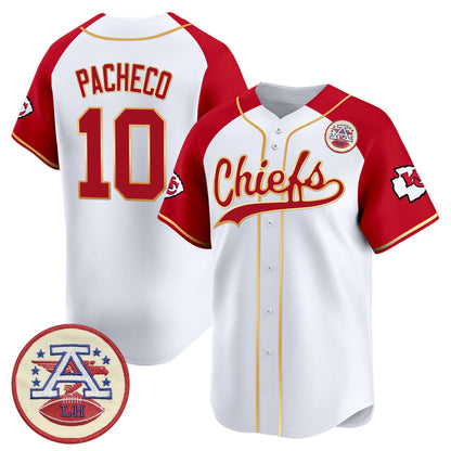 Men's Kansas City Chiefs 2025 Vapor Baseball Jersey - All Stitched