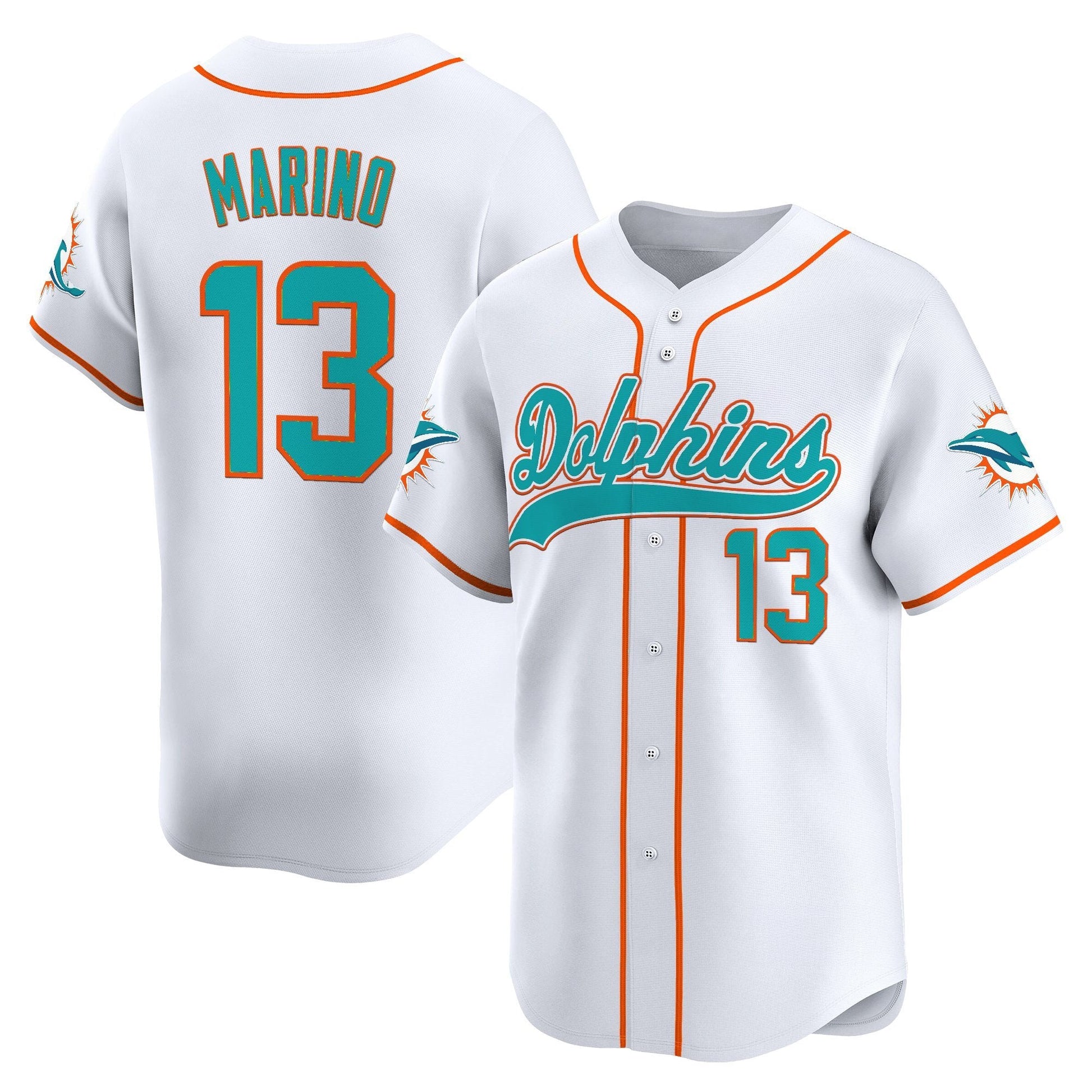 Men's Miami Dolphins 2025 Vapor Baseball Jersey - All Stitched