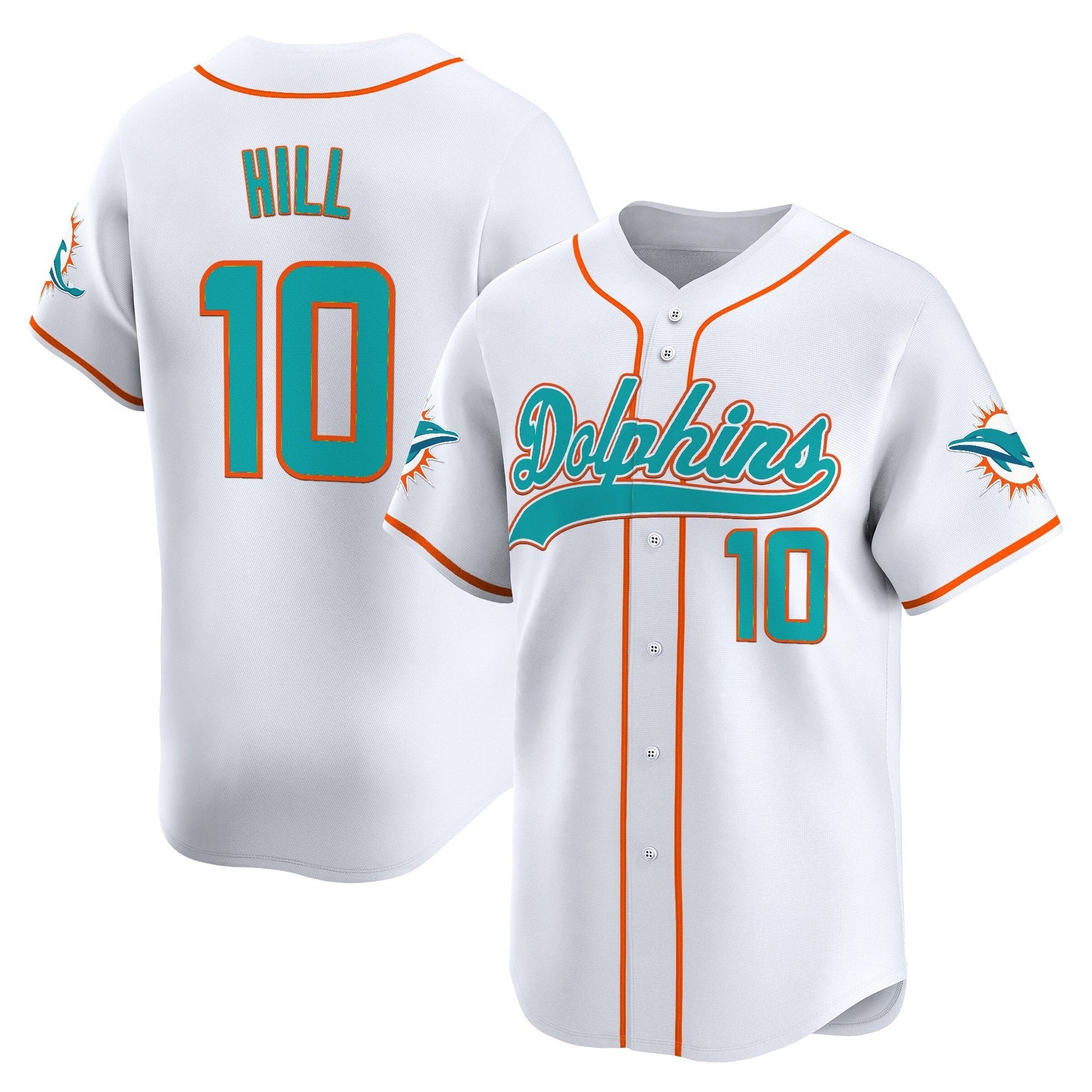 Men's Miami Dolphins 2025 Vapor Baseball Jersey - All Stitched
